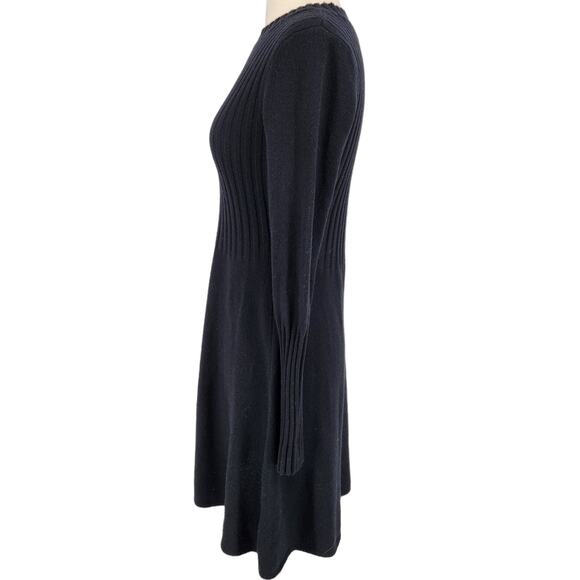 Club Monaco Wool Blend Ribbed Sweater Dress Womens Size Small - Picture 3 of 6